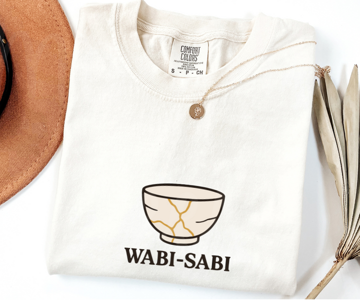 "Wabi Sabi" Funny Design Pottery Clay Hobby Inspired Unisex heavyweight t-shirt