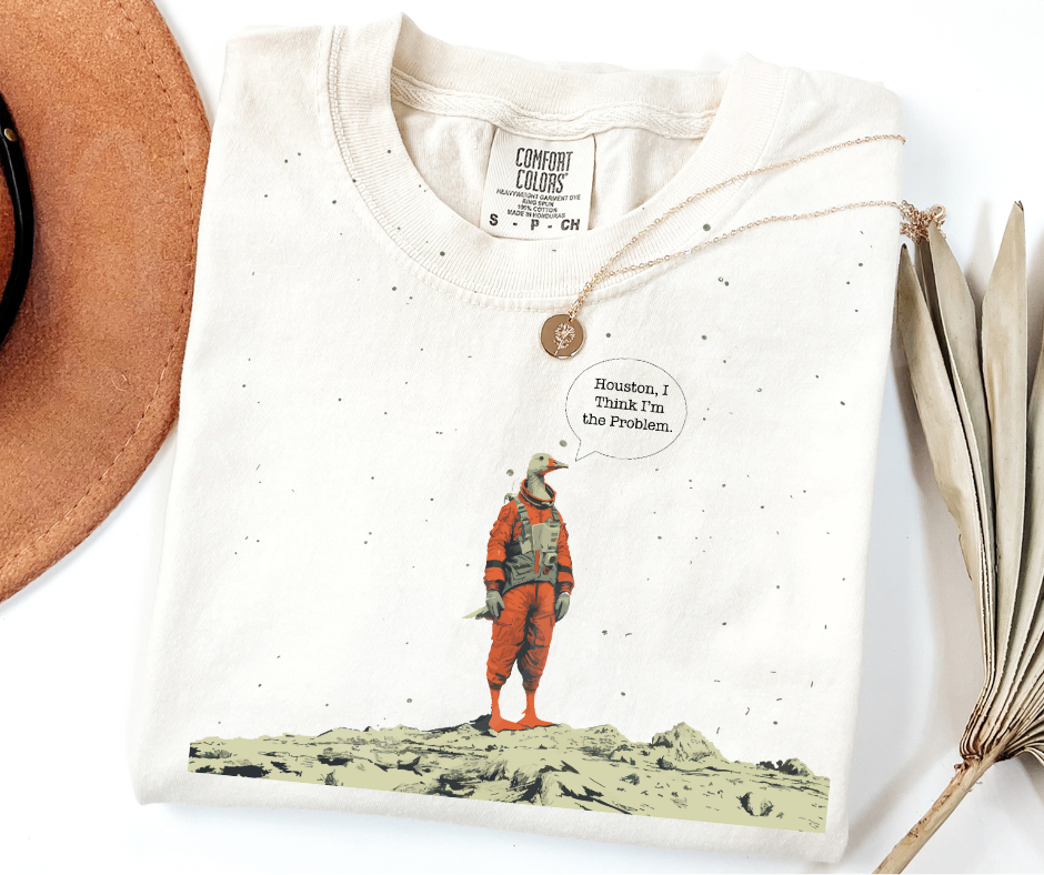 "Houston" Sarcastic Design Unisex heavyweight t-shirt