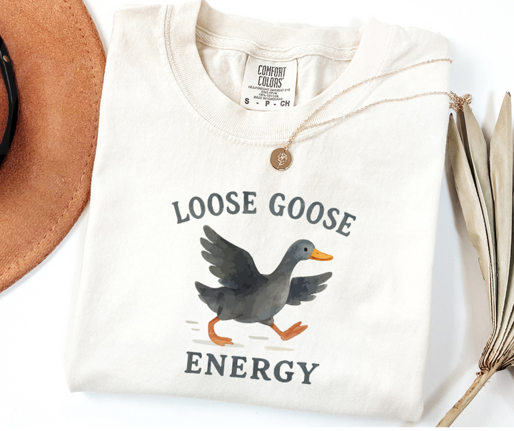 "Loose Goose" Sarcastic Design Unisex heavyweight t-shirt