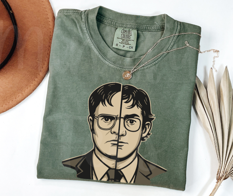 "Identity Theft" Sarcastic Design The Office Inspired Unisex heavyweight t-shirt