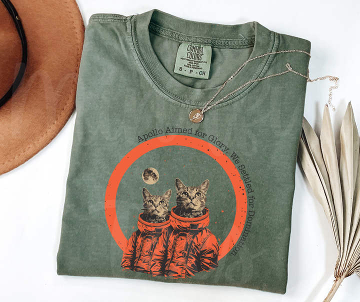 "Not Today" Sarcastic Cat Design Unisex heavyweight t-shirt