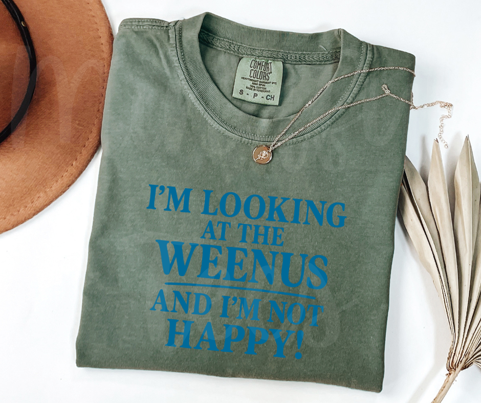 "Weenus" Sarcastic Design Friends Inspired Unisex heavyweight t-shirt