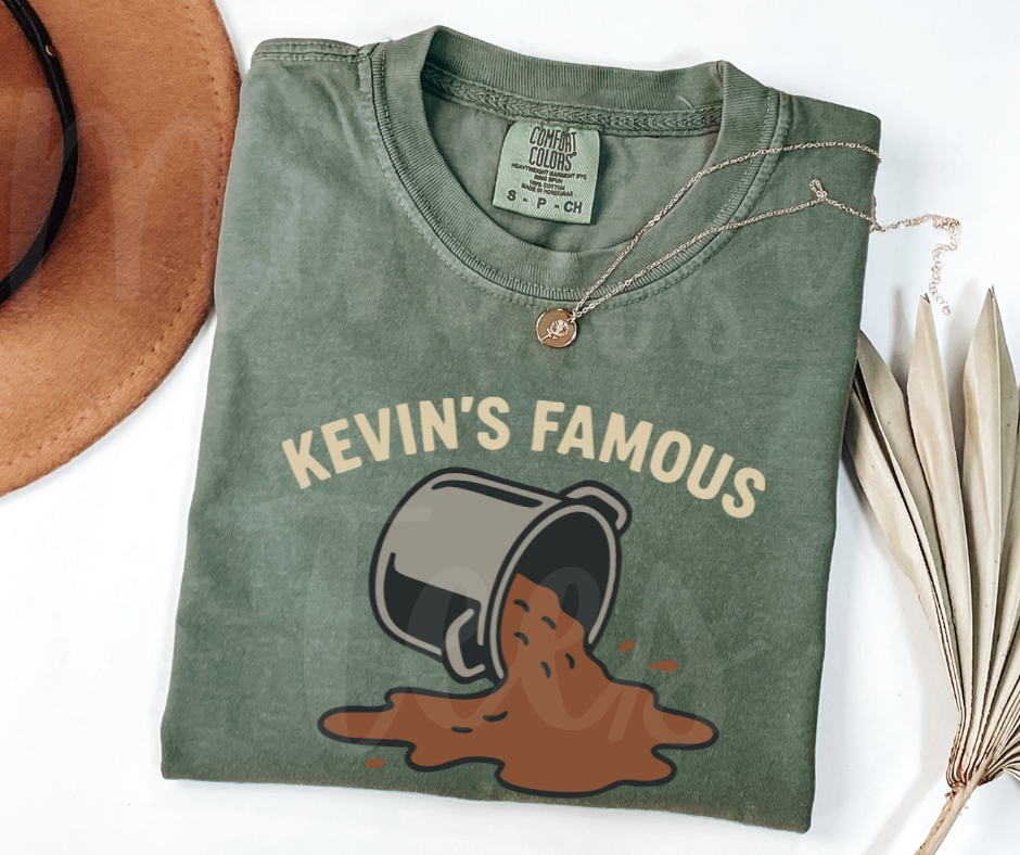 "Kevin's Chili" Sarcastic Design The Office Inspired Unisex heavyweight t-shirt