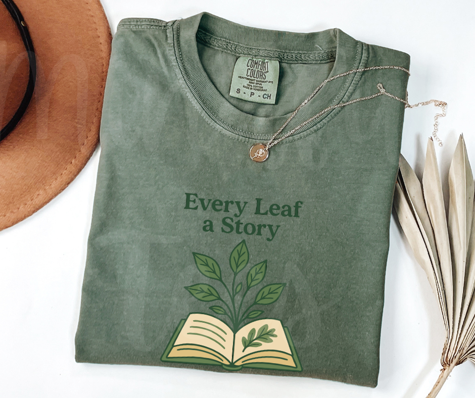 "Every Leaf" Funny Plant Lover Tee Design Unisex heavyweight t-shirt