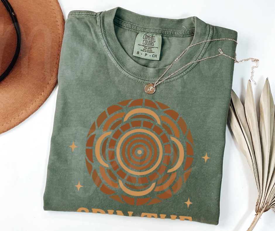 "Spin The Wheel" Funny Design Pottery Clay Hobby Inspired Unisex heavyweight t-shirt