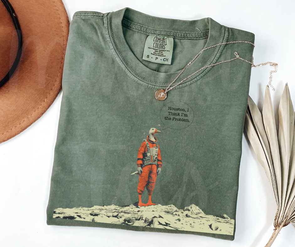 "Houston" Sarcastic Design Unisex heavyweight t-shirt