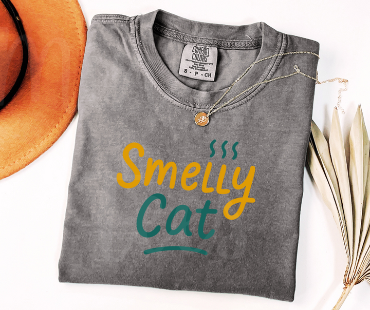 "Smelly Cat" Sarcastic Design Friends Inspired Unisex heavyweight t-shirt