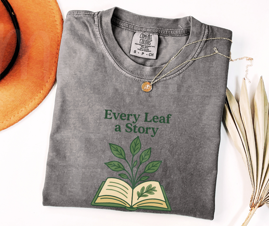 "Every Leaf" Funny Plant Lover Tee Design Unisex heavyweight t-shirt