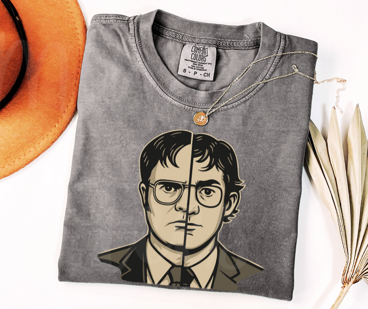 "Identity Theft" Sarcastic Design The Office Inspired Unisex heavyweight t-shirt