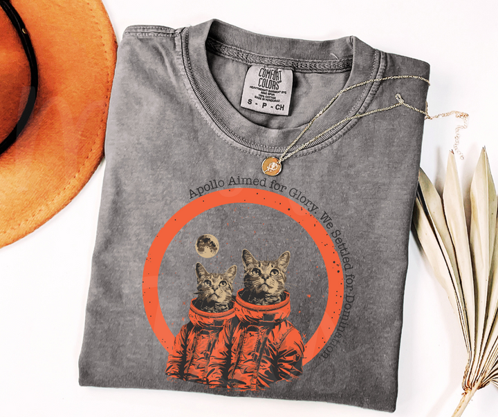"Not Today" Sarcastic Cat Design Unisex heavyweight t-shirt