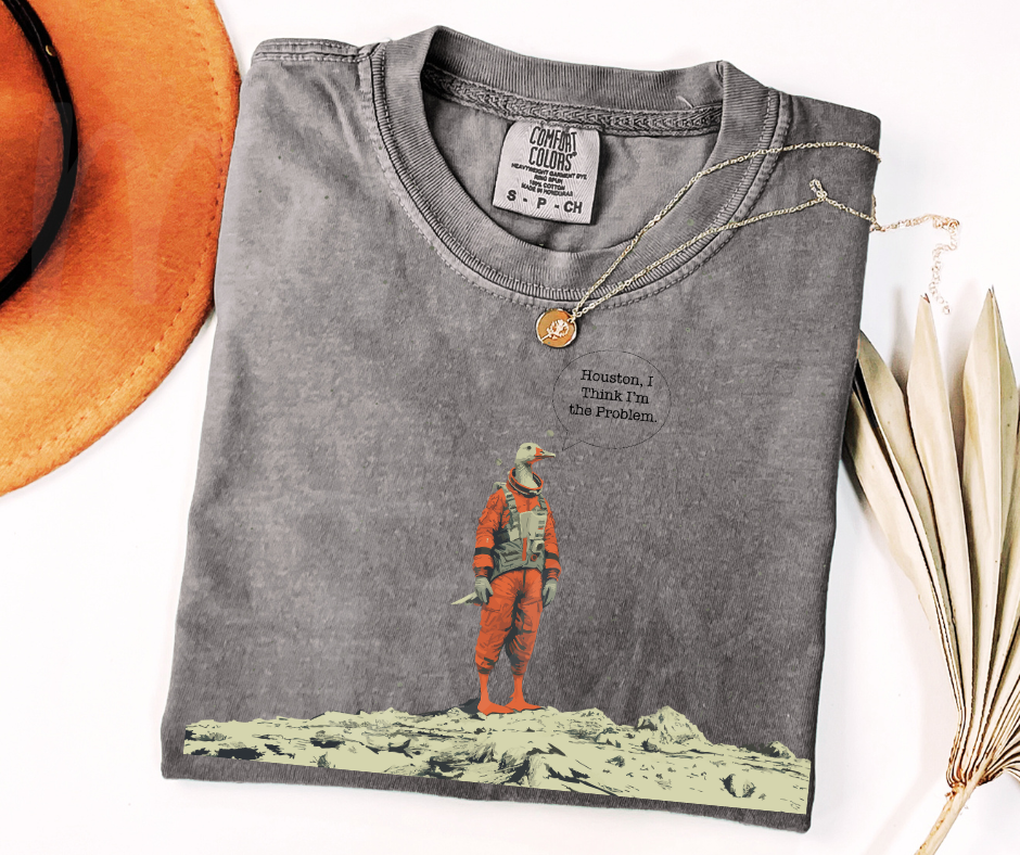"Houston" Sarcastic Design Unisex heavyweight t-shirt