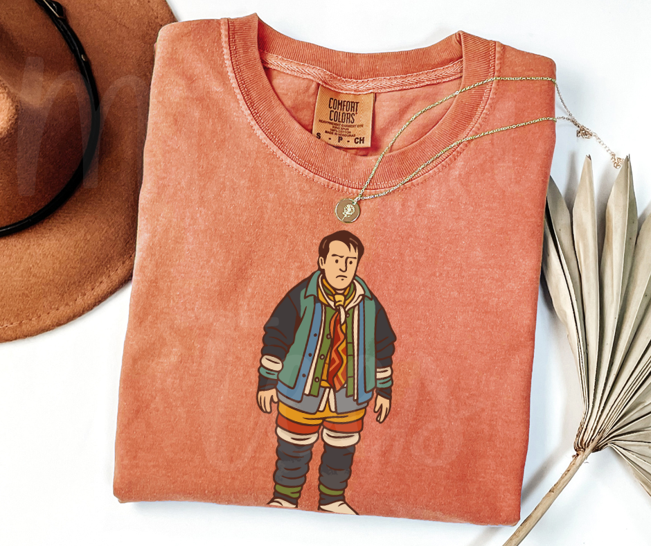 "Joey" Sarcastic Design Friends Inspired Unisex heavyweight t-shirt