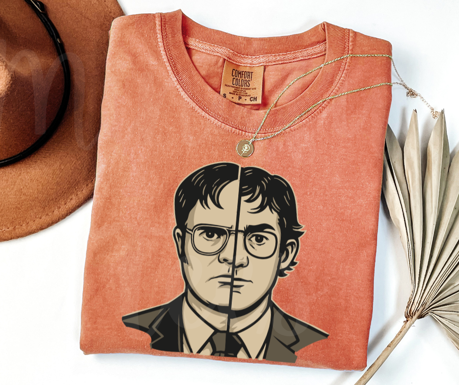 "Identity Theft" Sarcastic Design The Office Inspired Unisex heavyweight t-shirt