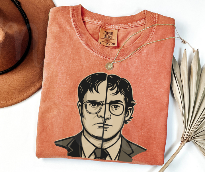 "Identity Theft" Sarcastic Design The Office Inspired Unisex heavyweight t-shirt