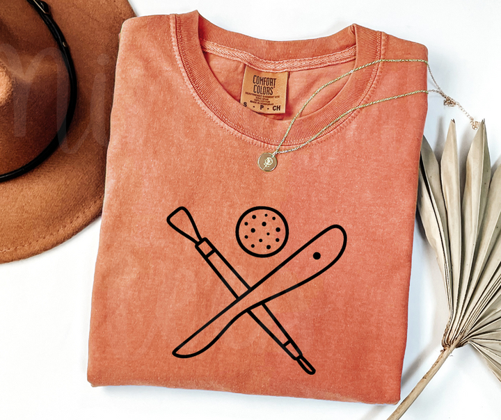 "Pottery Tools" Funny Design Pottery Clay Hobby Inspired Unisex heavyweight t-shirt