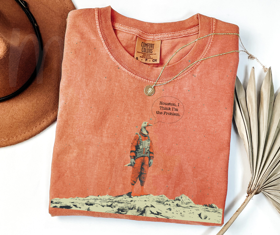 "Houston" Sarcastic Design Unisex heavyweight t-shirt