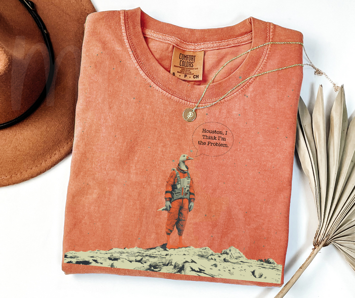 "Houston" Sarcastic Design Unisex heavyweight t-shirt