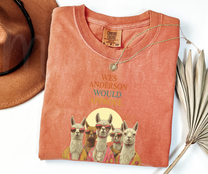 "Wes Anderson" Sarcastic Design Unisex heavyweight t-shirt